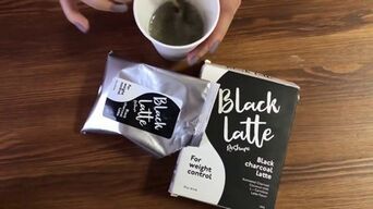 Black Latte kokogļu latte lietošanas pieredze