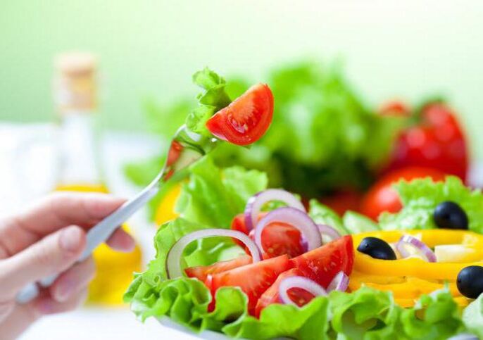 dārzeņu salāti svara zaudēšanai nedēļā uz 5 kg